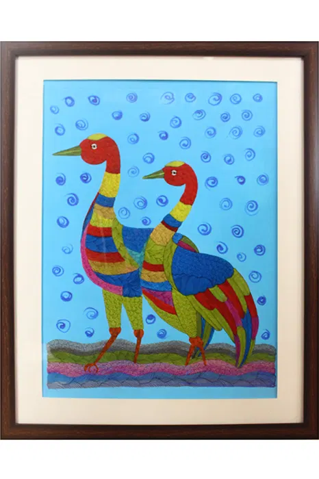 Gond Art (27x22) Inches