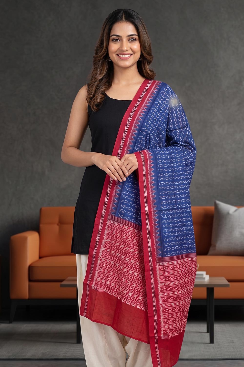 Sambalpuri Bandha Dupatta