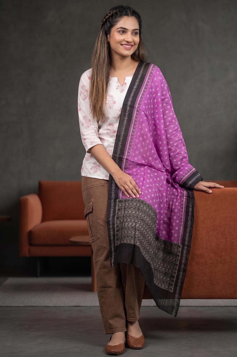 Sambalpuri Bandha Dupatta