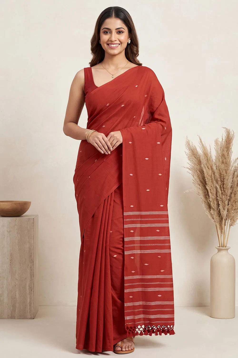 Jamdani Handloom Cotton Saree