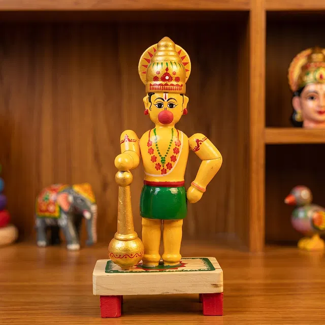 Etikoppaka Toys - Hanuman (6 inch)