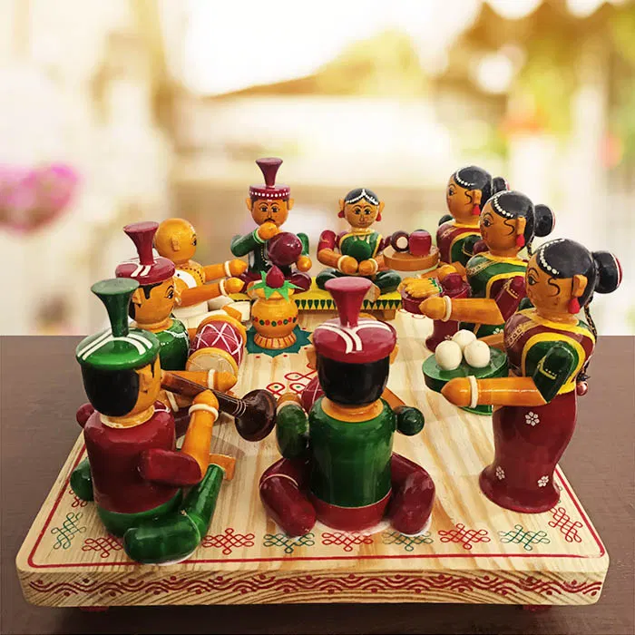 Etikoppaka Toys - Marriage Theme (9 inch)