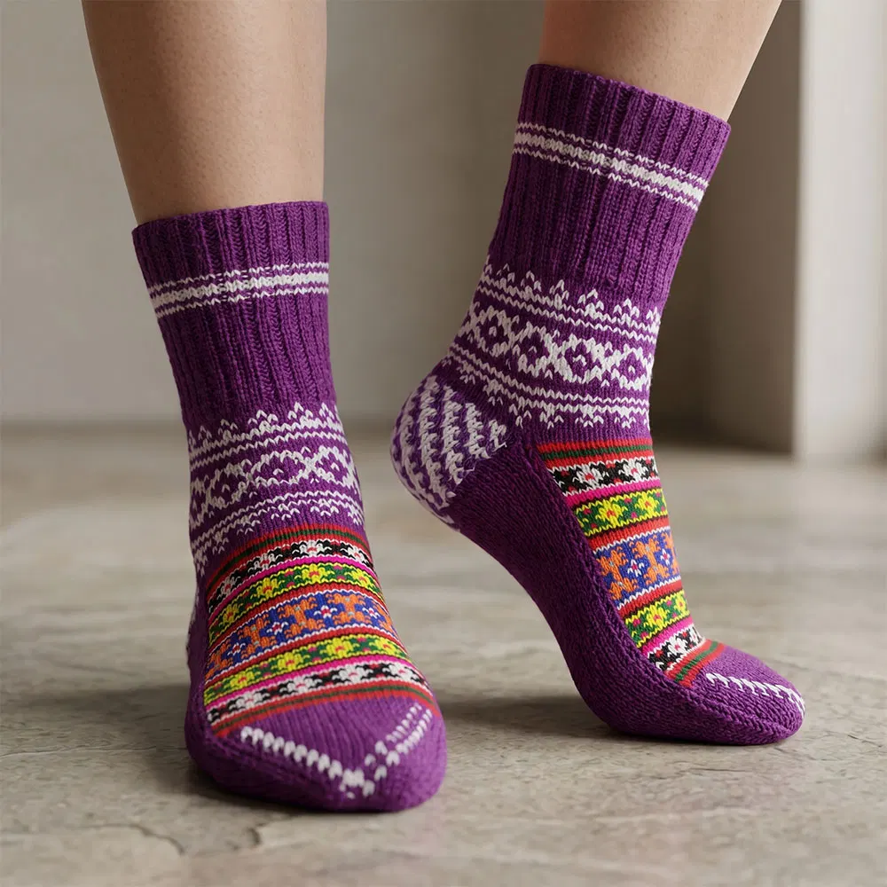 Lahauli Hand Knitted Socks