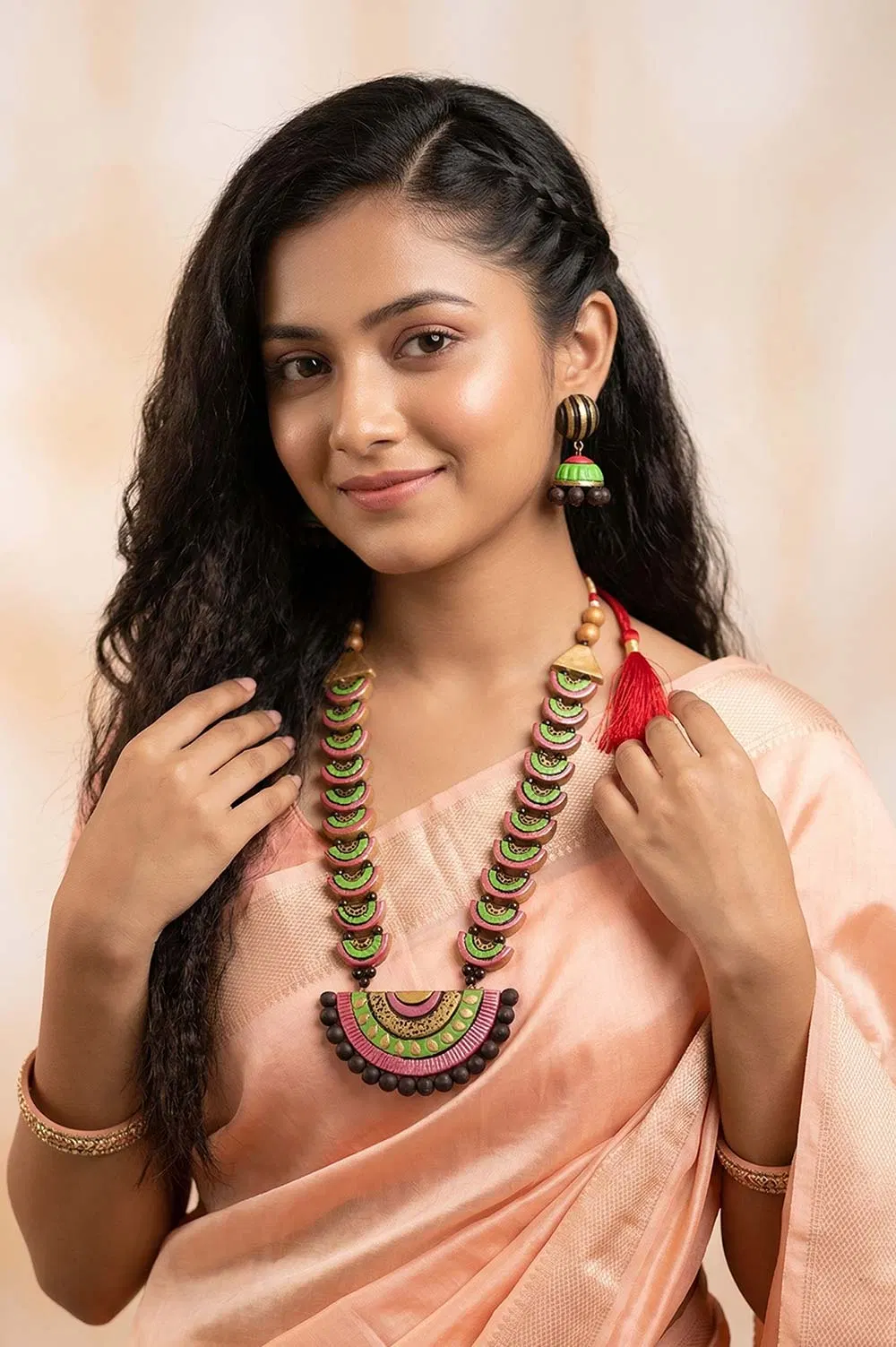Bankura Panchmura Terracotta Jewellery Set