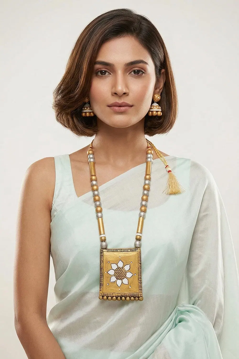Bankura Panchmura Terracotta Jewellery Set
