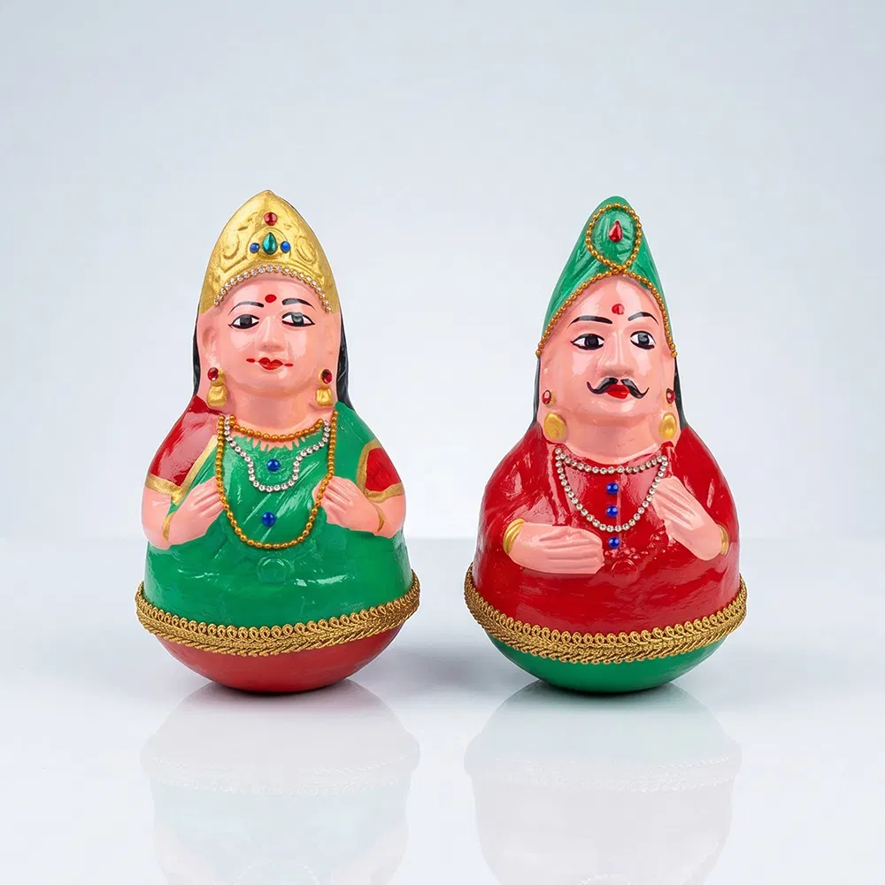 Thanjavur Doll Pair