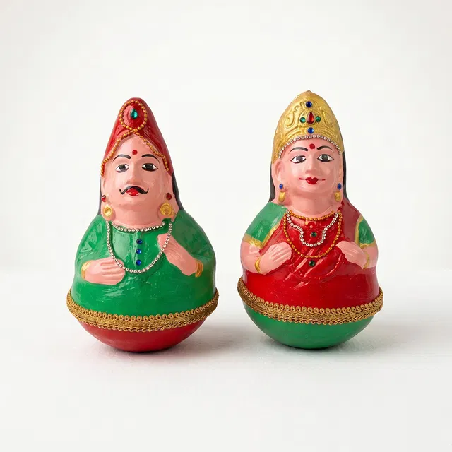Thanjavur Doll Pair