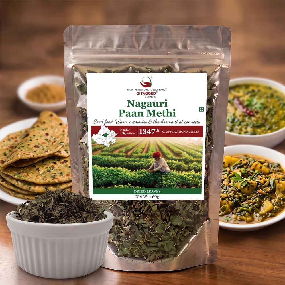 Nagauri Paan Methi (Dry Leaf) - 60gms (Must Try)
