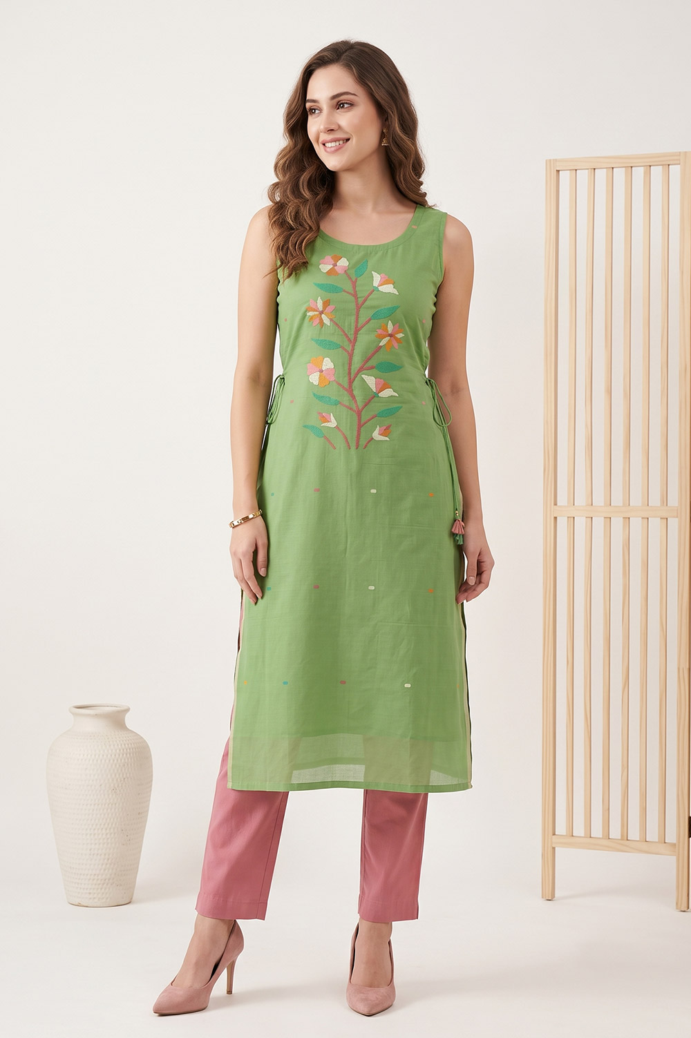 Jamdani Handloom Cotton Salwar Suit material