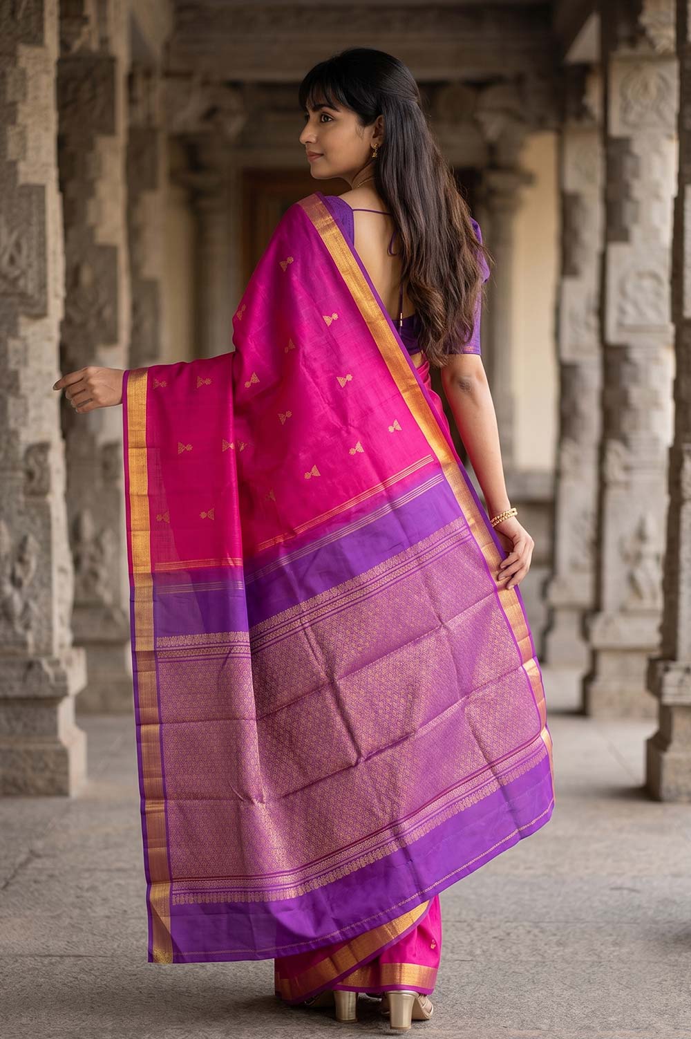 Kancheepuram Pure Silk Handloom Saree