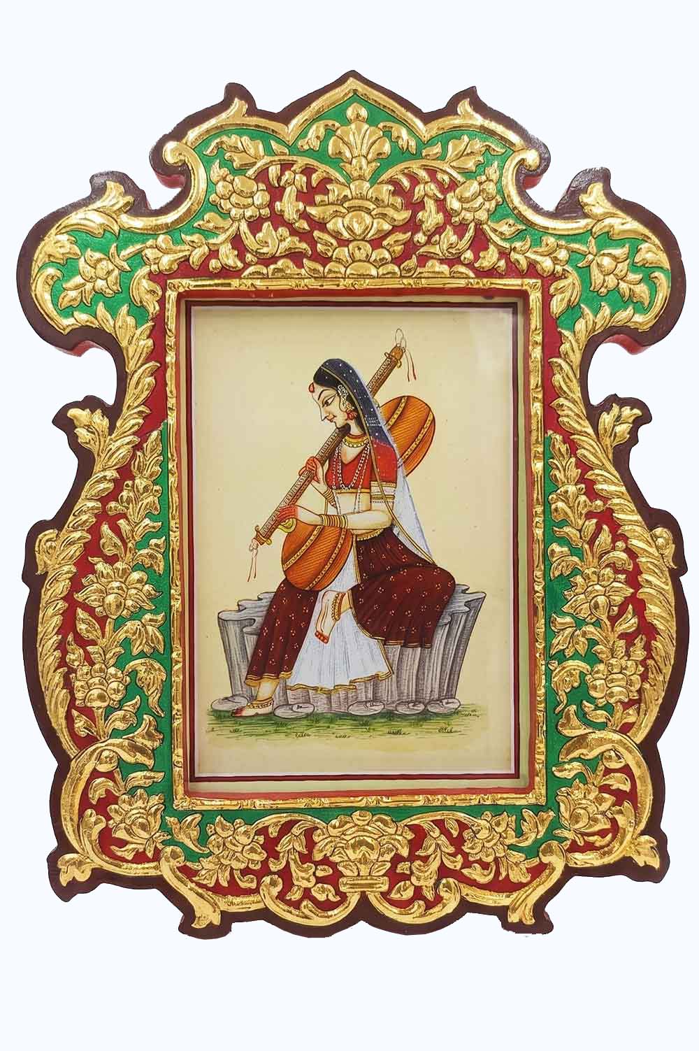 Bikaner Usta Kala Photo Frame (9x11.5) Inches