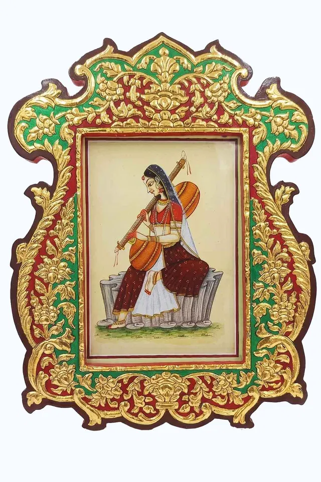 Bikaner Usta Kala Photo Frame (9x11.5) Inches