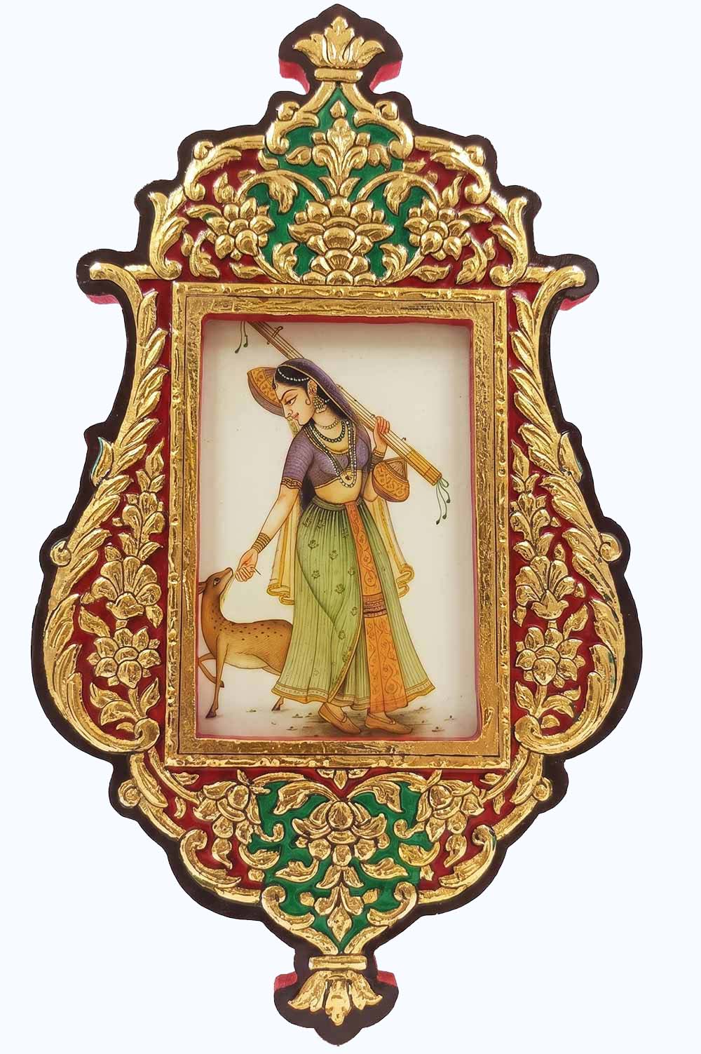 Bikaner Usta Kala Photo Frame (7.5x12.5) Inches