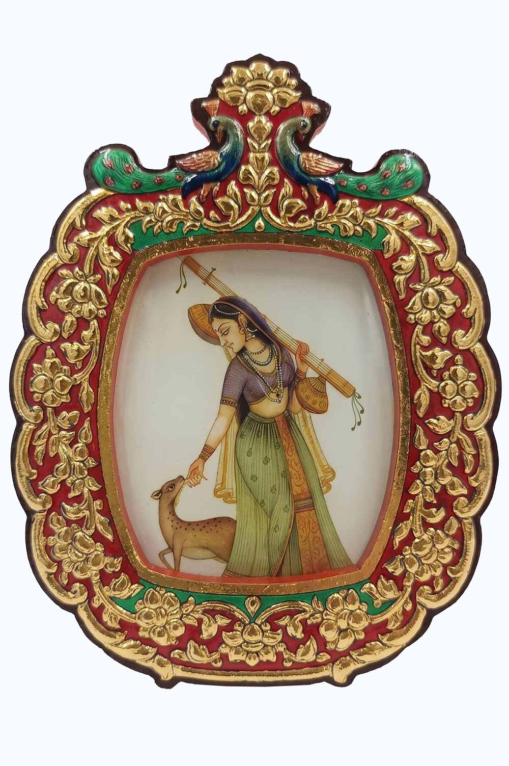 Bikaner Usta Kala Photo Frame (7x9) Inches