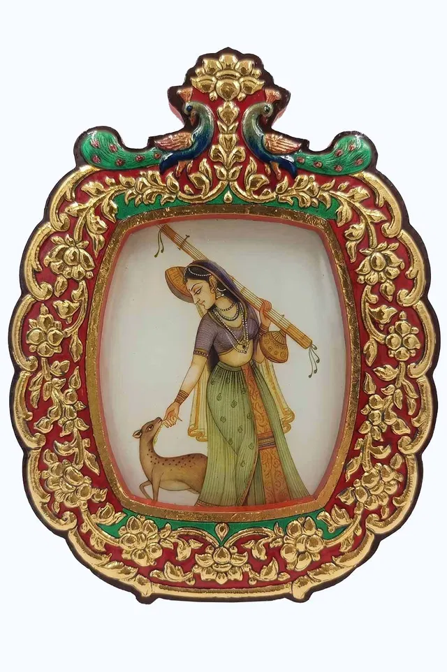 Bikaner Usta Kala Photo Frame (7x9) Inches