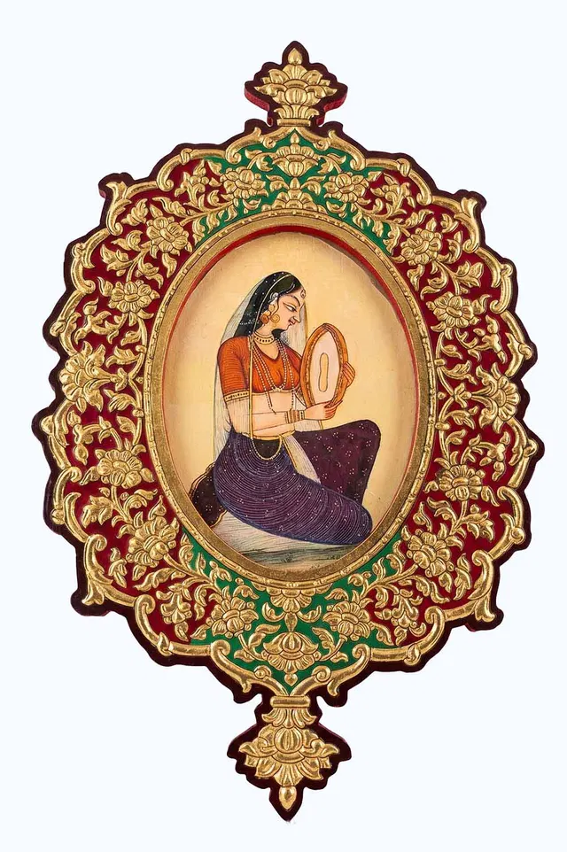 Bikaner Usta Kala Photo Frame (10x16) Inches
