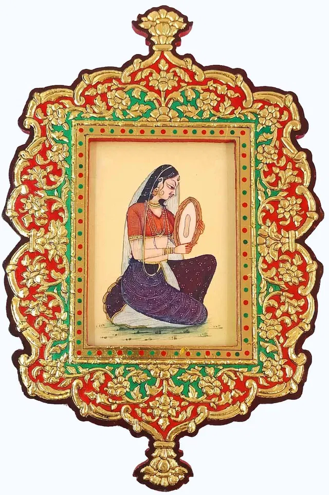 Bikaner Usta Kala Photo Frame (10x15.5) Inches