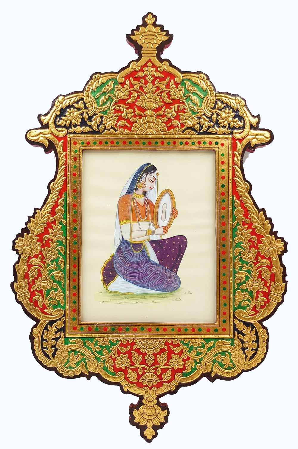 Bikaner Usta Kala Photo Frame (13x20) Inches
