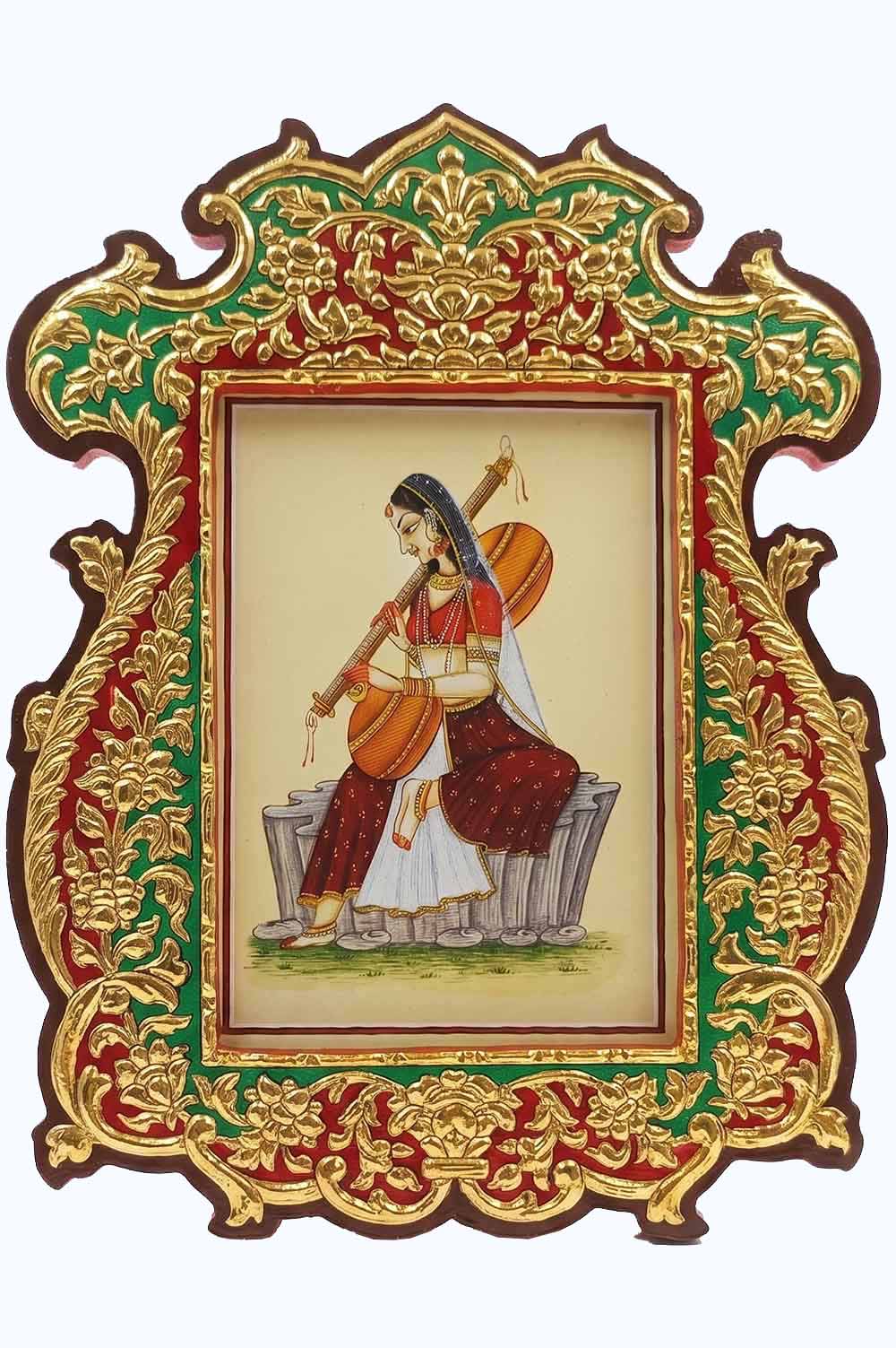 Bikaner Usta Kala Photo Frame (9x11.5) Inches