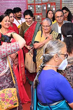 Smt. Sudha Murty at GiTAGGED Emporium