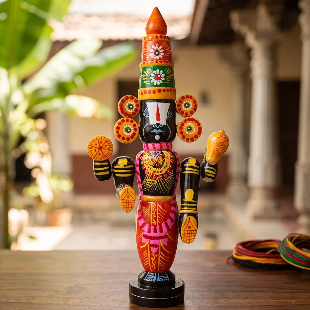 Etikoppaka Venkateshwara - (16 Inches)