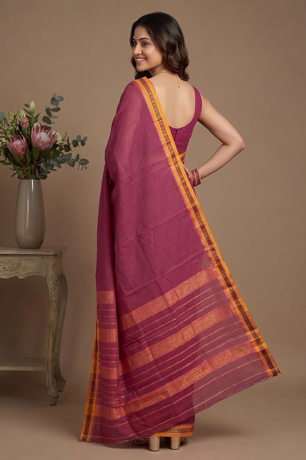 Narayanpet Handloom Cotton Saree
