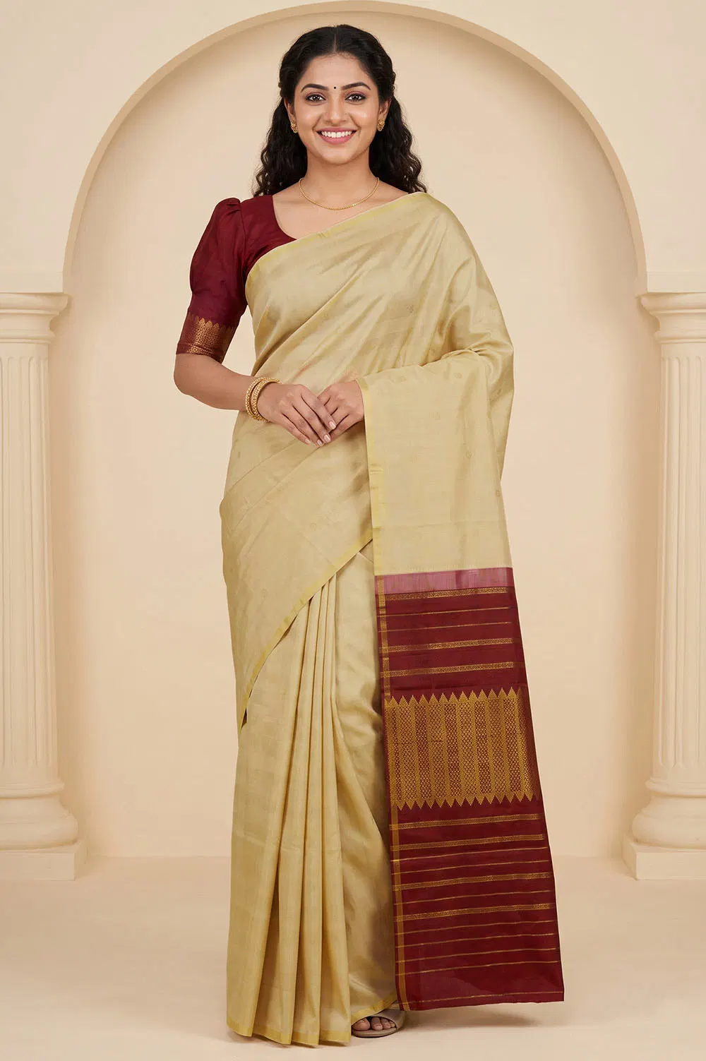 Kancheepuram Pure Silk Handloom Saree