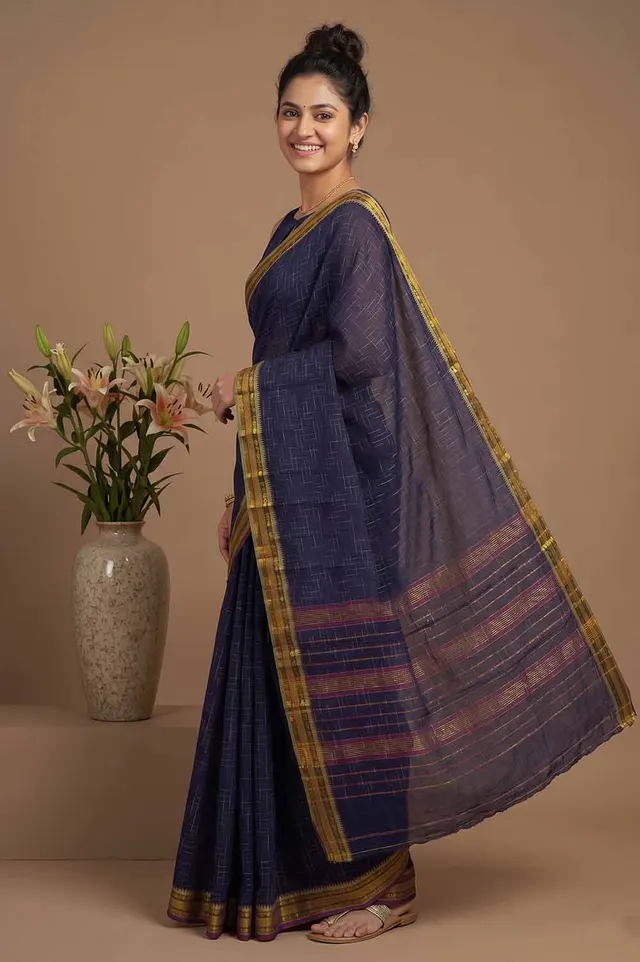 Narayanpet Handloom Cotton Saree