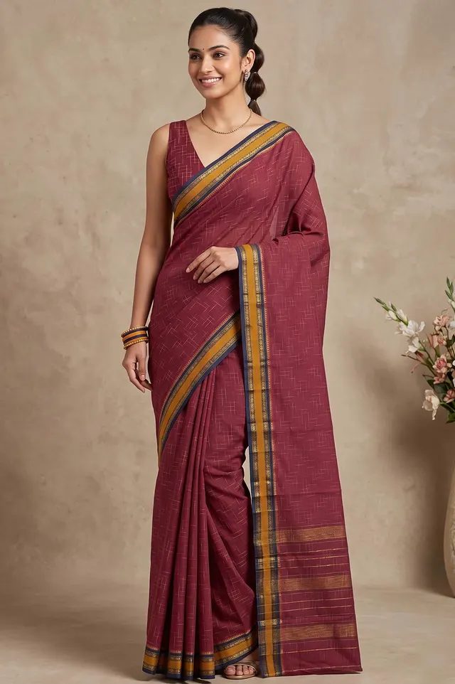 Narayanpet Handloom Cotton Saree