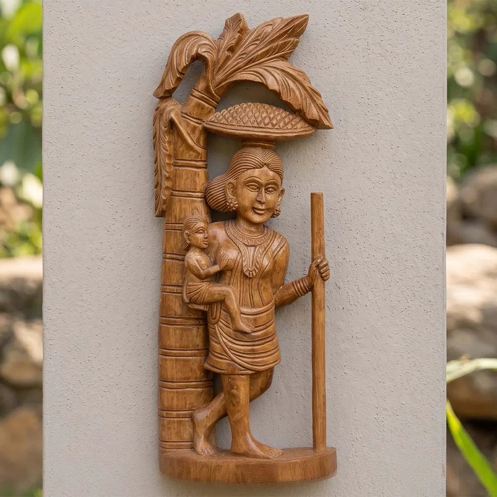 Bastar Wooden Handmade Bastar Art - Celebrations