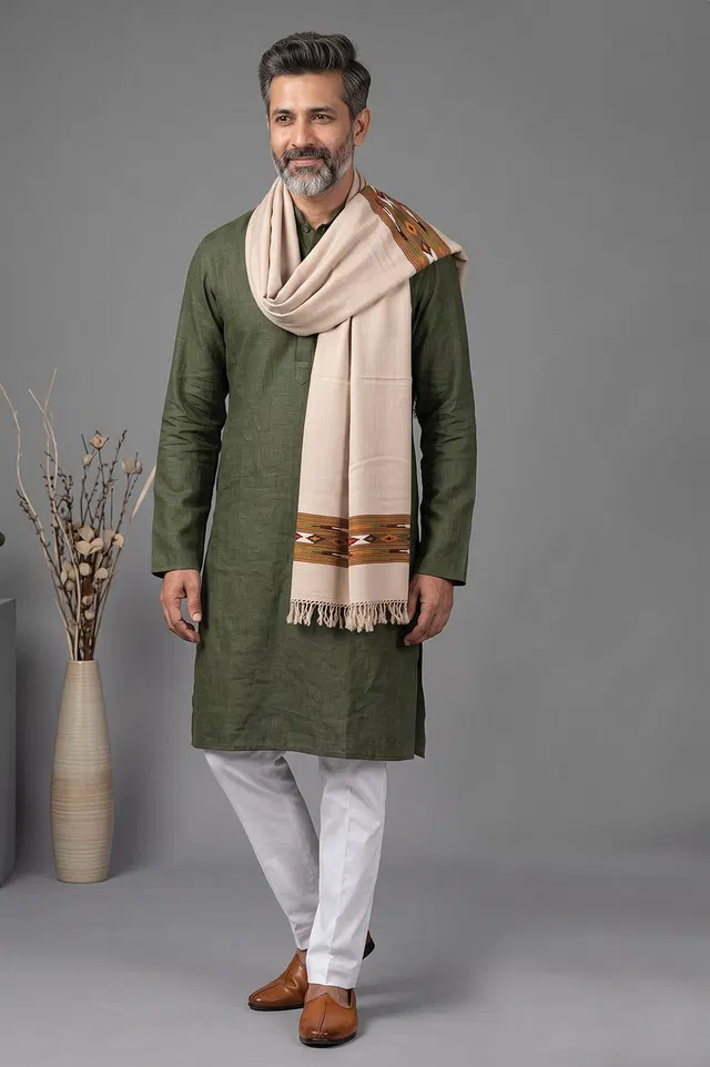 Kullu Pure Wool Handloom Shawl