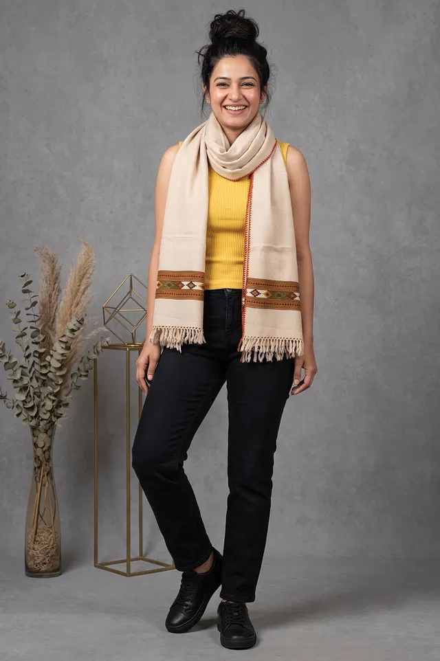 Kullu Pure Wool Handloom Shawl
