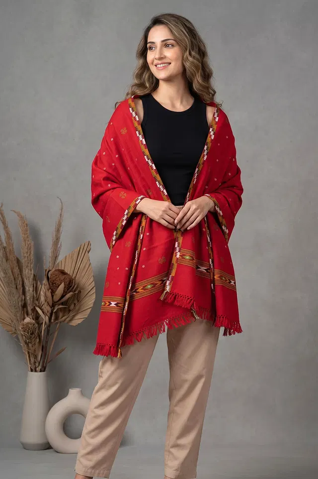 Kullu Pure Wool Handloom Shawl