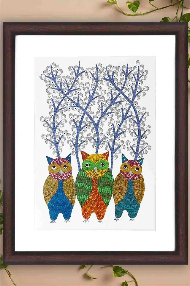 Gond Art (15x20) Inches