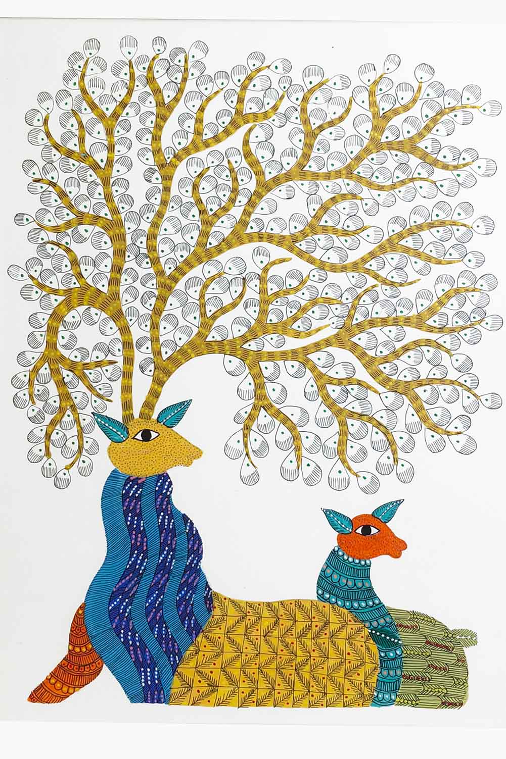 Gond Art (15x20) Inches | Gond Art | GiTAGGED