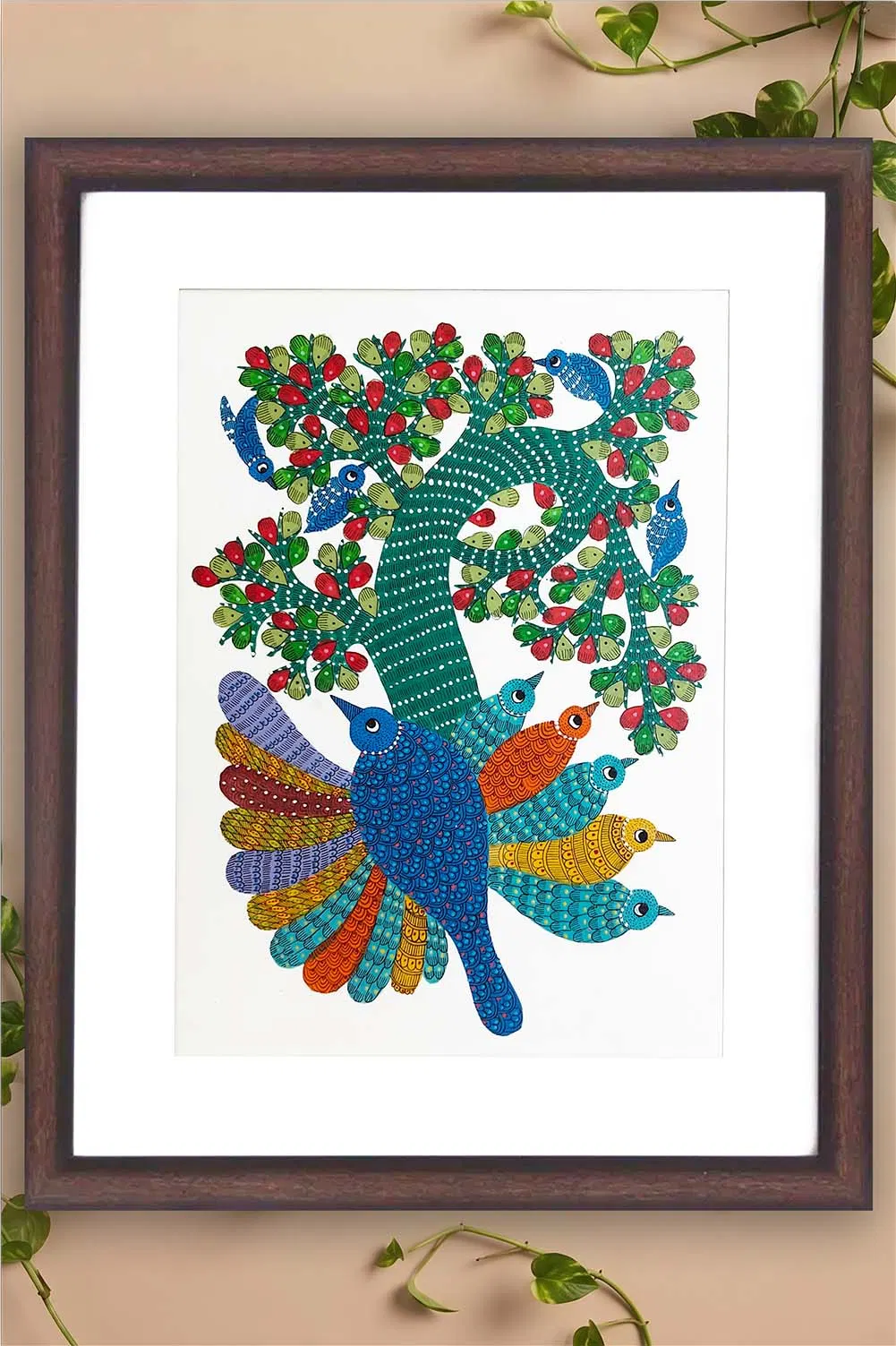 Gond Art (15x20) Inches