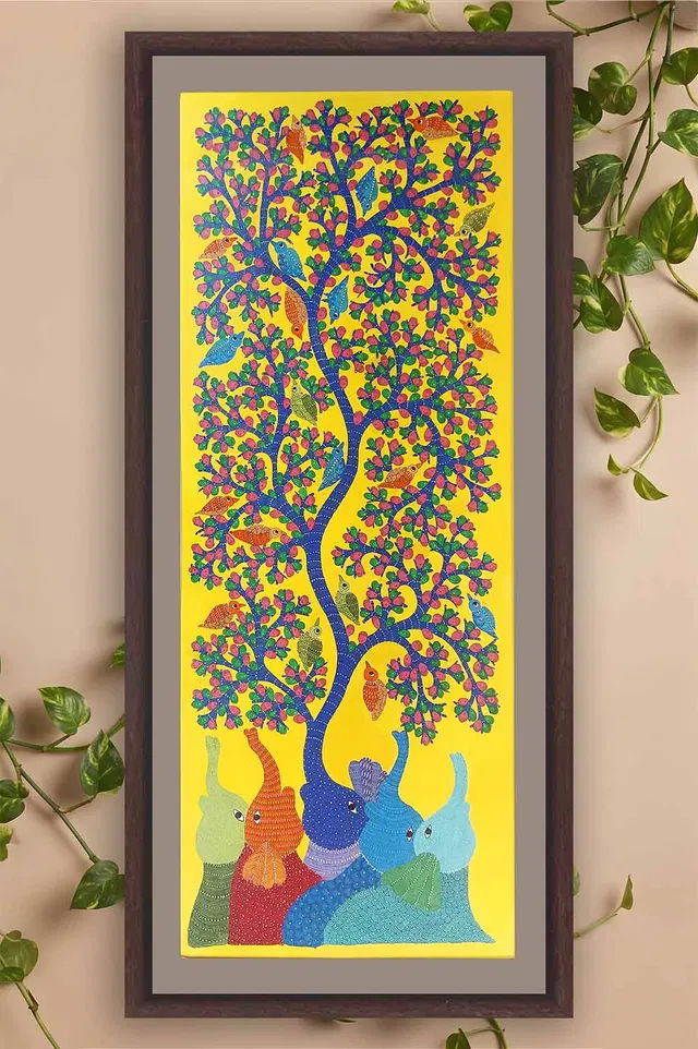 Gond Art (25x53) Inches