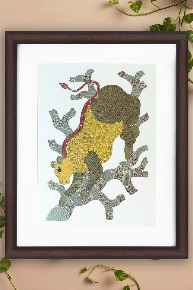 Gond Art (15x20) Inches