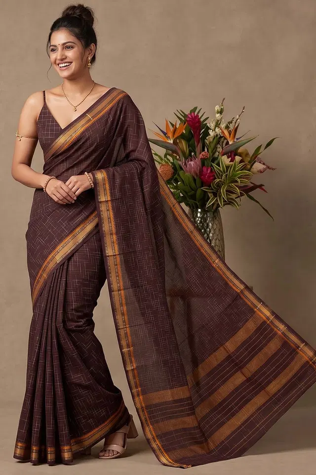 Narayanpet Handloom Cotton Saree