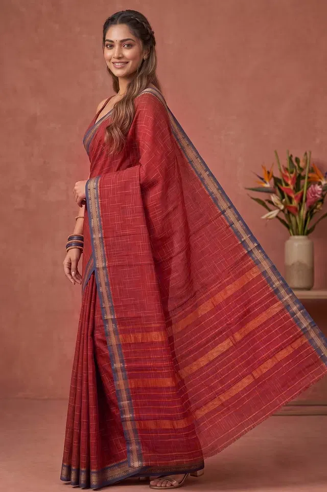 Narayanpet Handloom Cotton Saree
