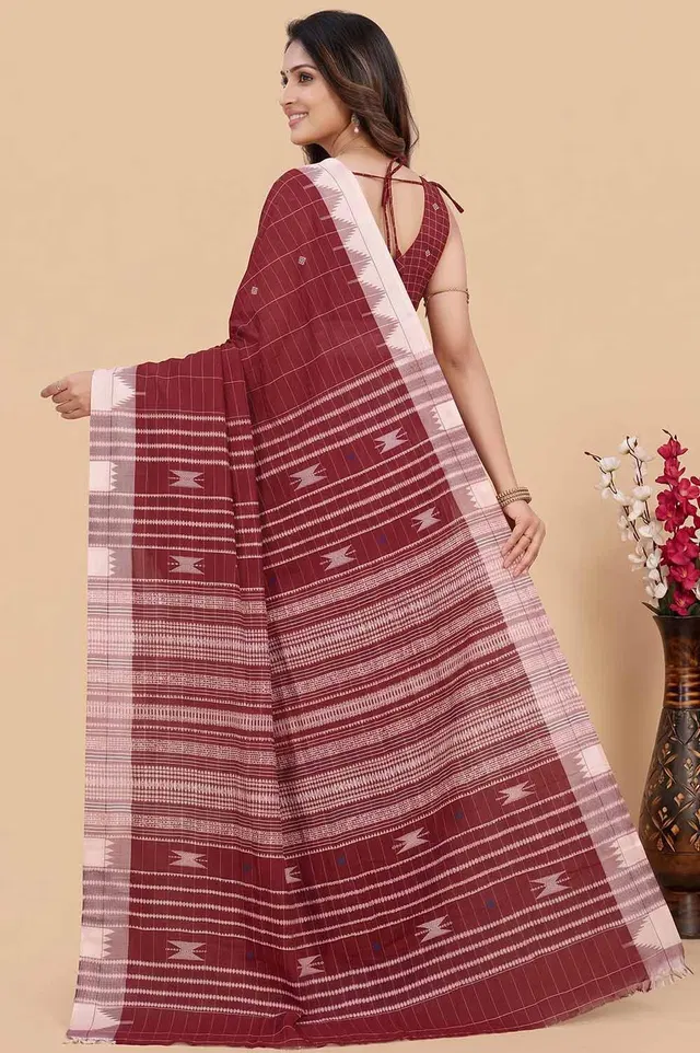 Kotpad Handspun Cotton Handloom Saree