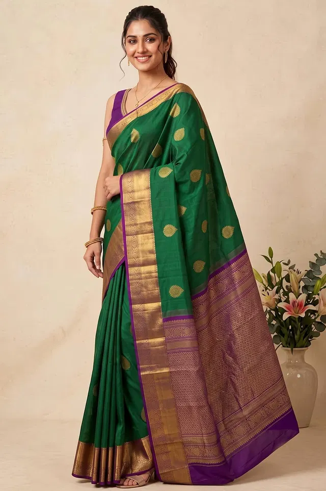 Dharmavaram Pure Silk Handloom Saree