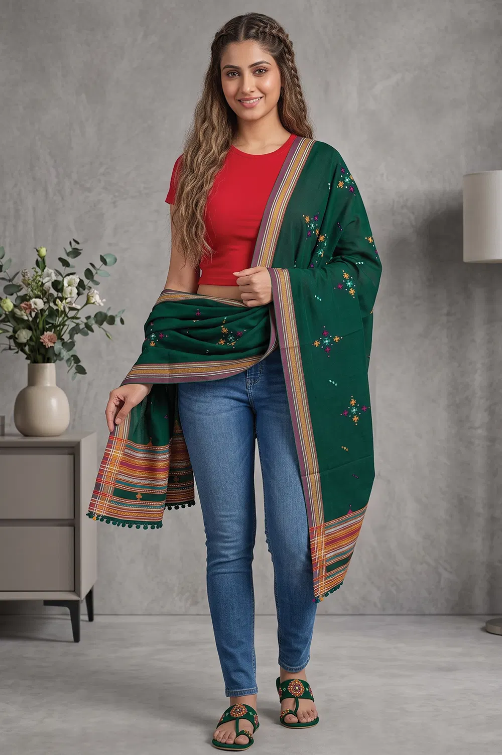 Kachchh Shawls/Dupatta (Multi Use)