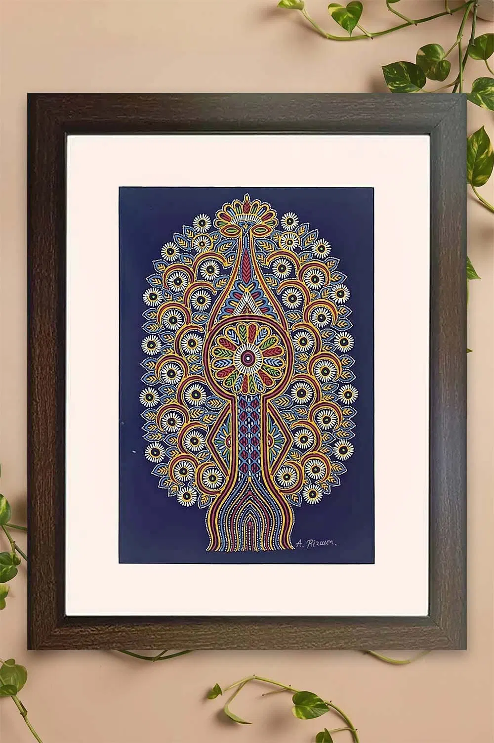 Kutch Rogan Art (13x18) Inches