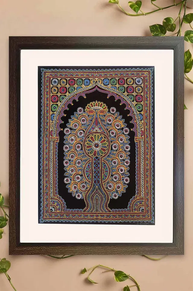 Kutch Rogan Art (18x22) Inches