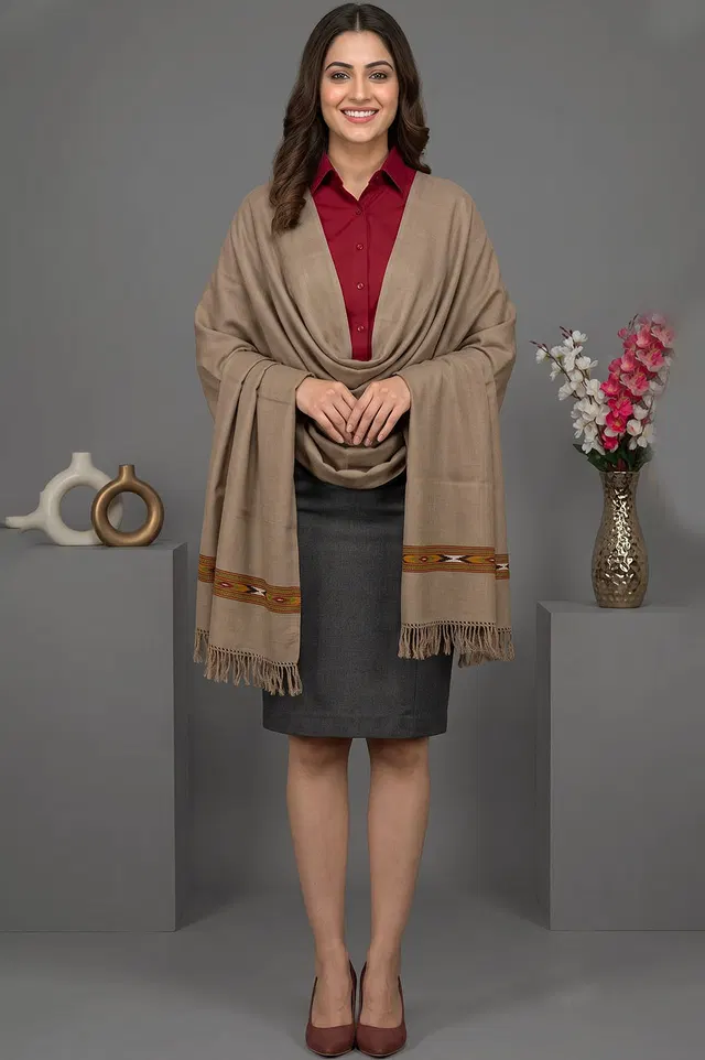 Kullu Pure Wool Handloom Shawl