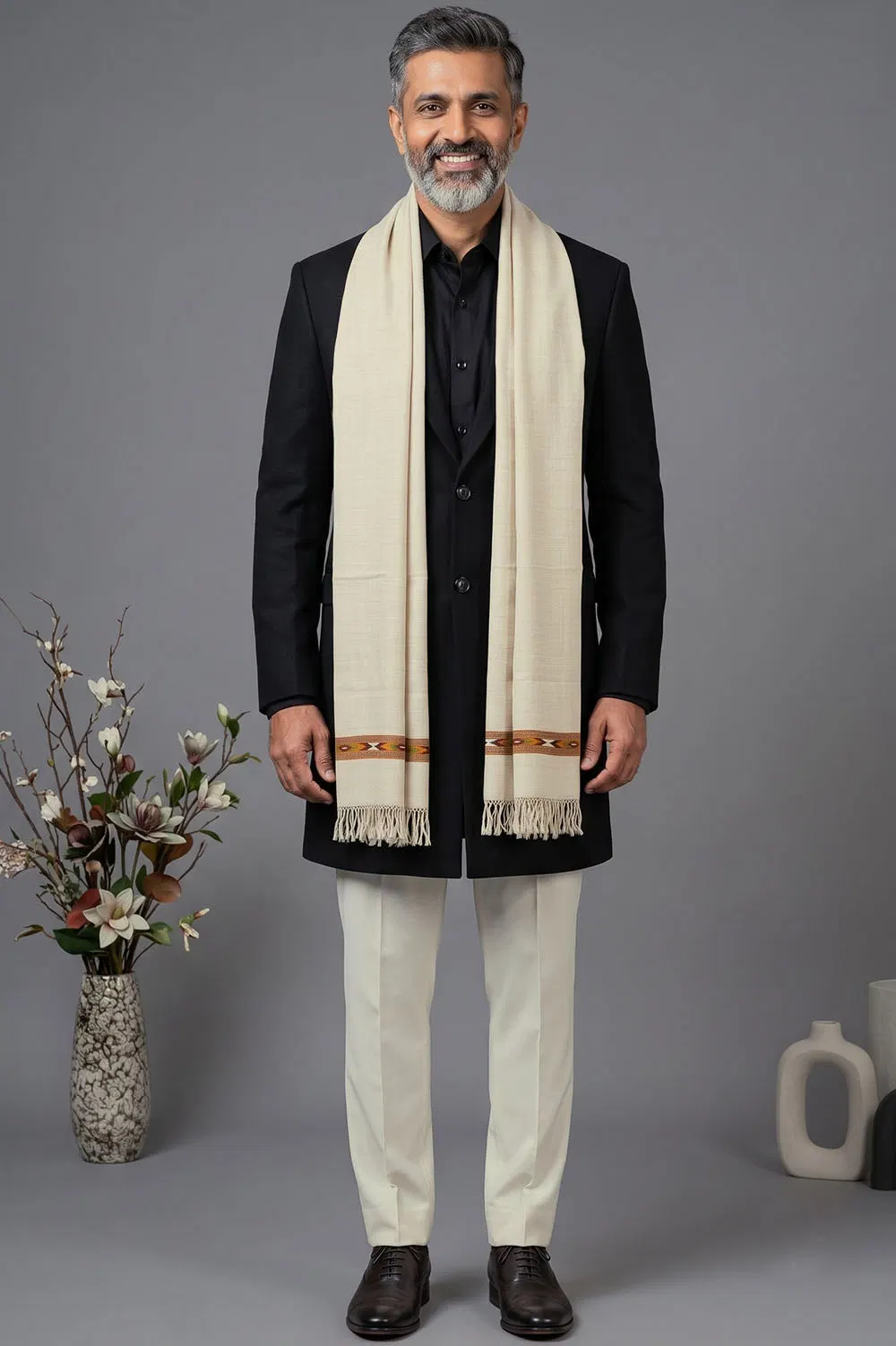 Kullu Pure Wool Handloom Shawl