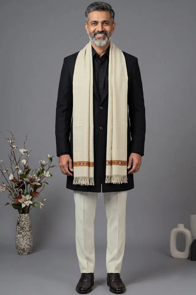 Kullu Pure Wool Handloom Shawl