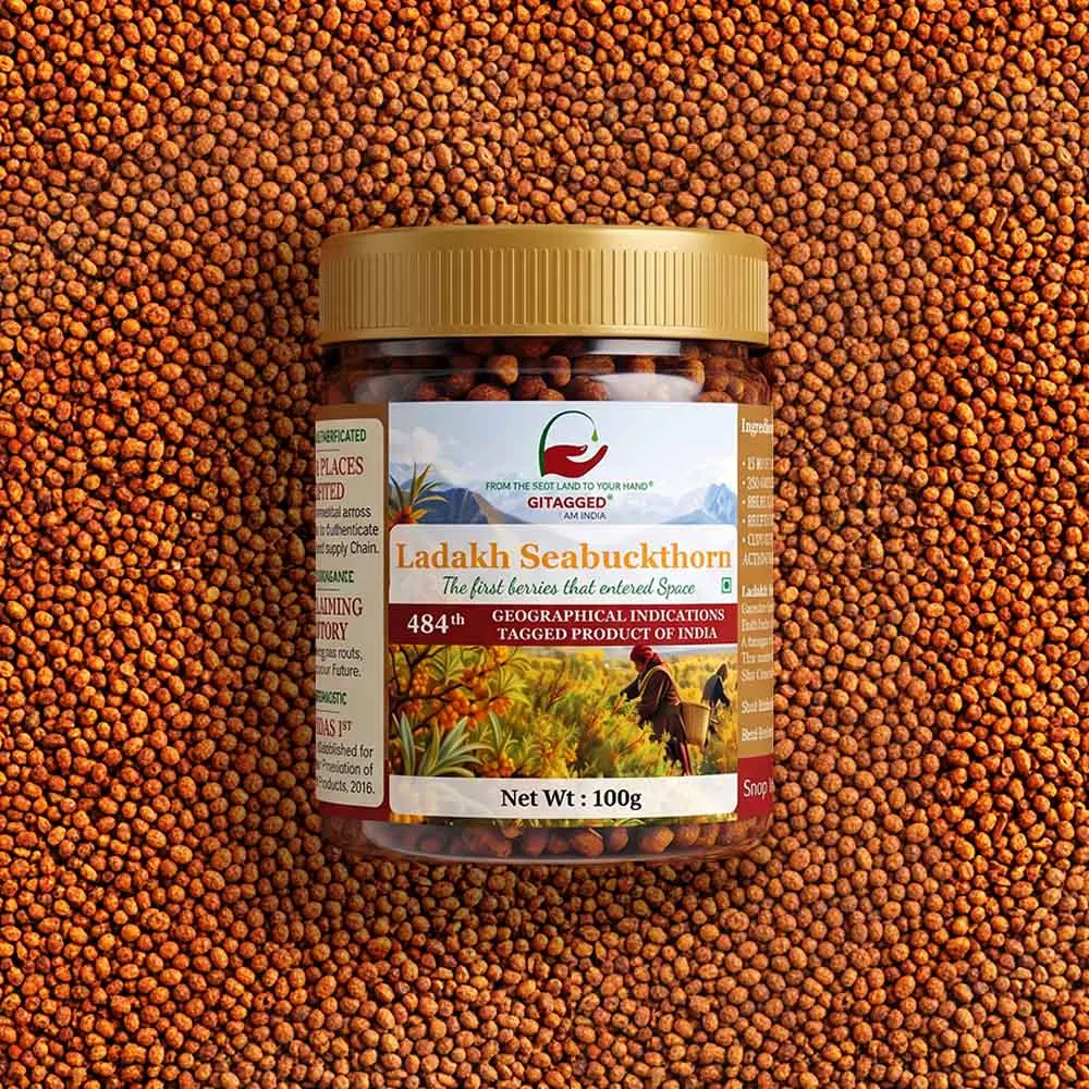 Ladakh Seabuckthorn (Dried Berries) - 100gms