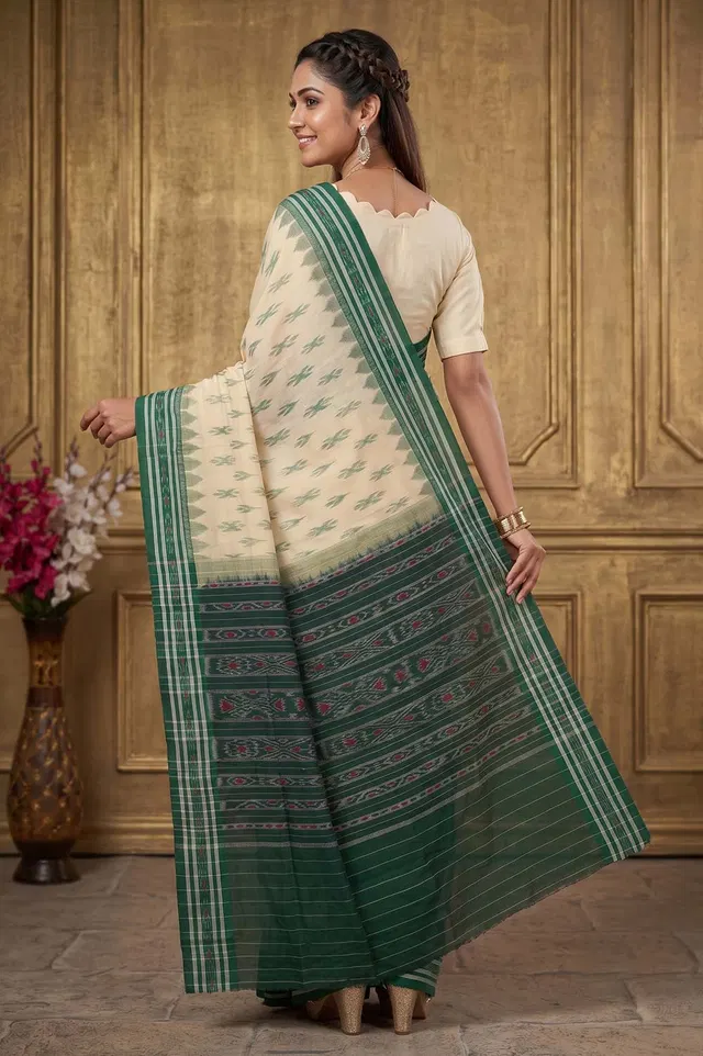Orissa Ikat Deha Banda Cotton Saree